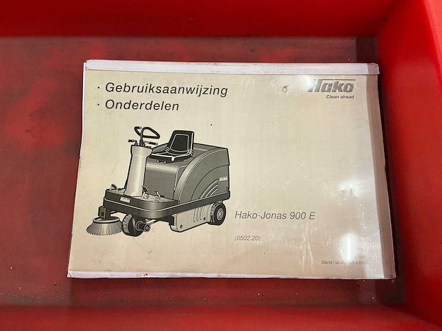 Hako jonas 900 e veegmachine - afbeelding 5 van  14