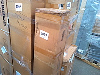 Halfcassette intrekbaar elektrisch/handgeschakeld luifel, afstandsbediening, aluminium frame, 2,5 x 2 m, grijs - afbeelding 9 van  9