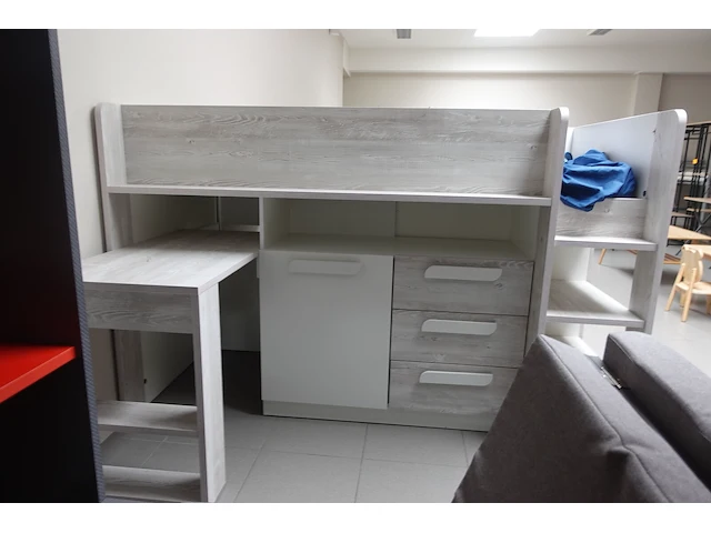 Halfhoogslaper beau met bureau - afbeelding 3 van  7