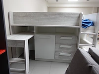 Halfhoogslaper beau met bureau - afbeelding 3 van  7