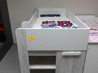 Halfhoogslaper beau met bureau - afbeelding 6 van  7