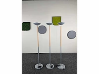 Halogeen - staanlamp - vloerlampen (3x) - afbeelding 1 van  7