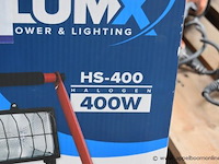 Halogeen bouwlamp, lumx, hs-400, 400w, werking niet gekend - afbeelding 2 van  3