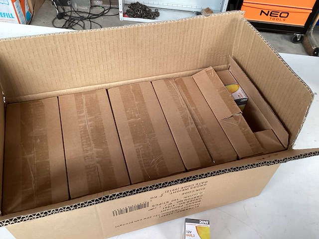 Halogeenlamp 12v 20watt (100x) - afbeelding 2 van  3