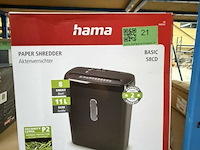 Hama paper shredder 11l