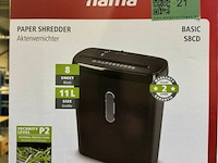 Hama paper shredder 11l - afbeelding 1 van  2