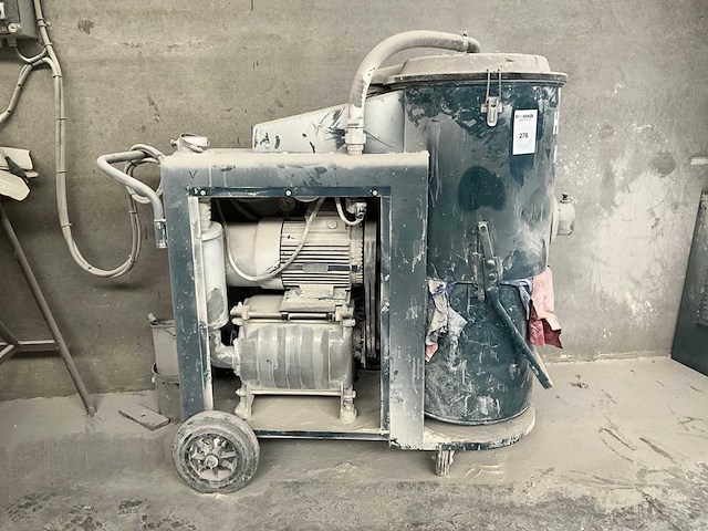 Hamach hw-2000 industriële stofafzuiging - afbeelding 1 van  4