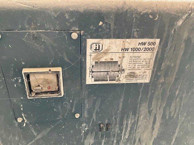 Hamach hw-540 industriële stofafzuiging - afbeelding 5 van  6