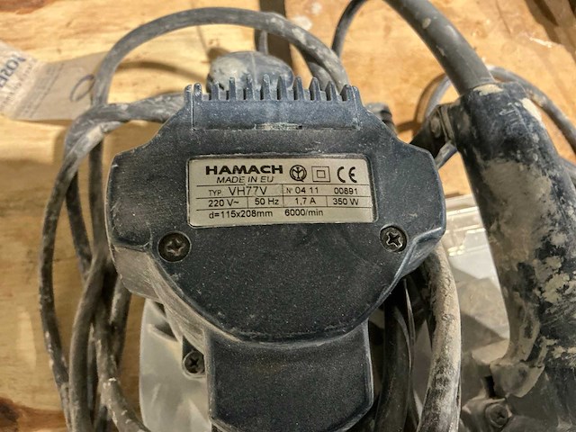 Hamach vh77v vlakschuurmachines - afbeelding 6 van  6