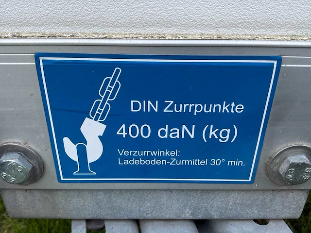 Hambaur d77as koffer ea g vd aanhangwagen - afbeelding 3 van  26