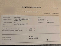 Hambaur d77as koffer ea g vd aanhangwagen - afbeelding 16 van  26