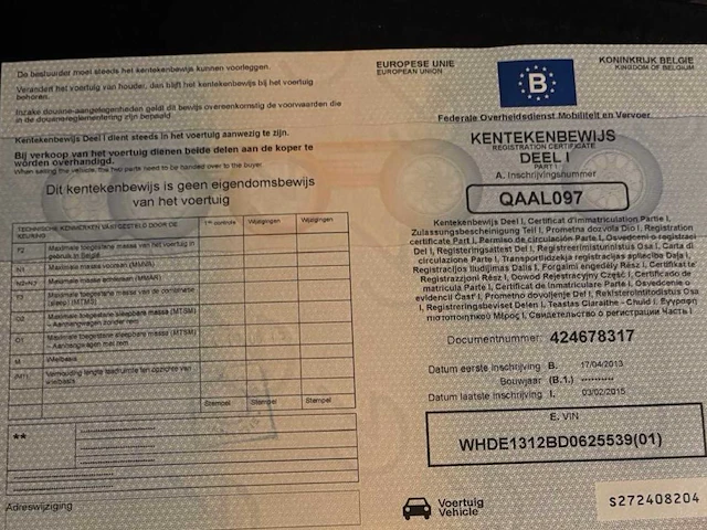 Hambaur d77as koffer ea g vd aanhangwagen - afbeelding 26 van  26