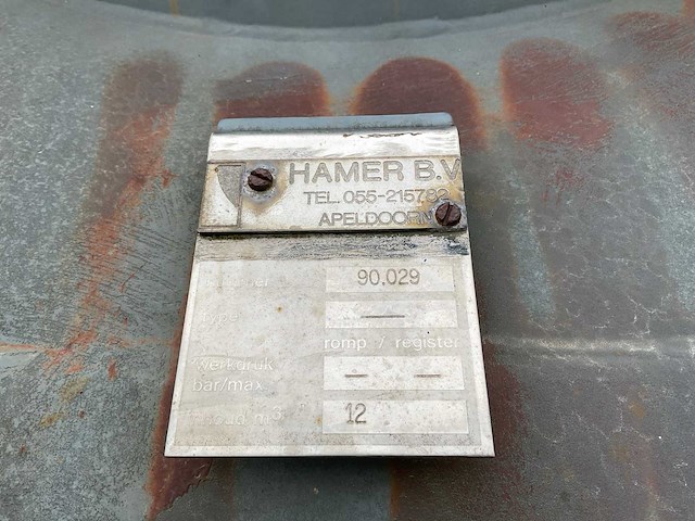 Hamer - horizontal storage tanks - afbeelding 5 van  5