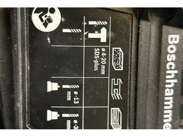 Hamerboor bosch - afbeelding 5 van  7