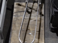 Hamhouder op marmeren plaat - afbeelding 1 van  1