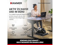 Hammer magnetische pedaaltrainer - afbeelding 2 van  5