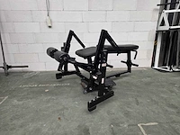 Hammer strength iso lateral prone leg curl