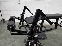 Hammer strength iso lateral prone leg curl - afbeelding 2 van  3