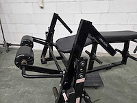Hammer strength iso lateral prone leg curl - afbeelding 2 van  3