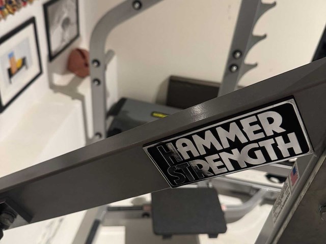 Hammer strength squat rack power rack - afbeelding 1 van  6