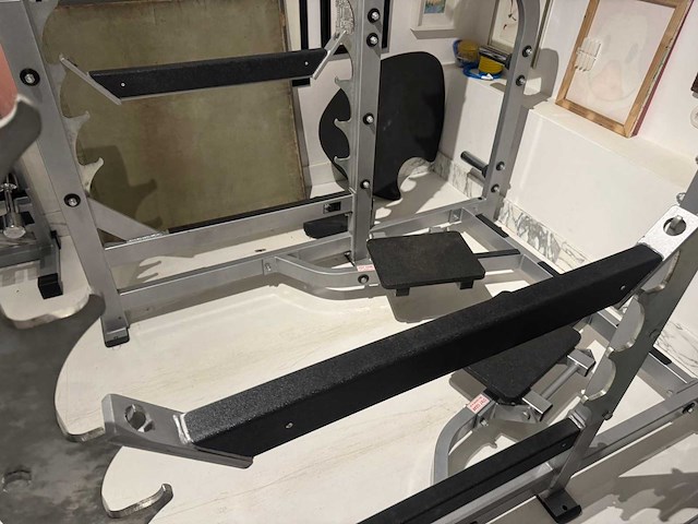 Hammer strength squat rack power rack - afbeelding 4 van  6