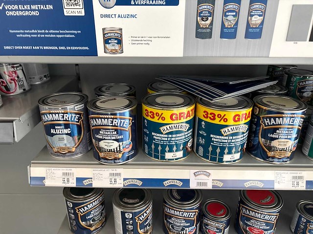 Hammerite diverse metaalverf (85x) - afbeelding 12 van  15