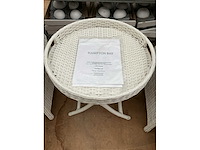 Hampton bay rieten tuinset - afbeelding 3 van  3