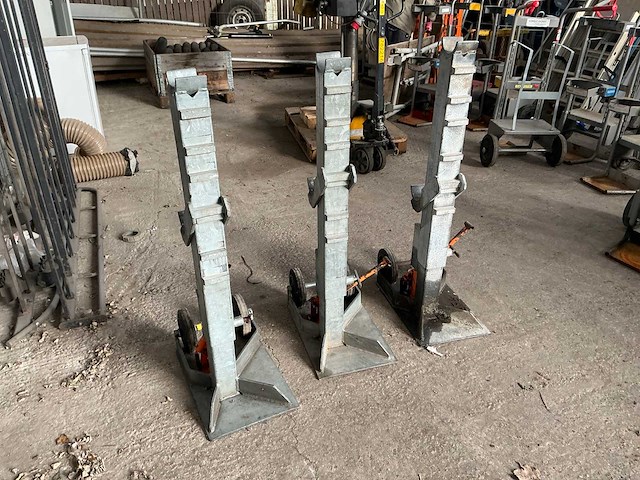 Hand hydraulisch haspel lift (3x) - afbeelding 2 van  8