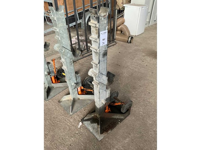 Hand hydraulisch haspel lift (3x) - afbeelding 3 van  8