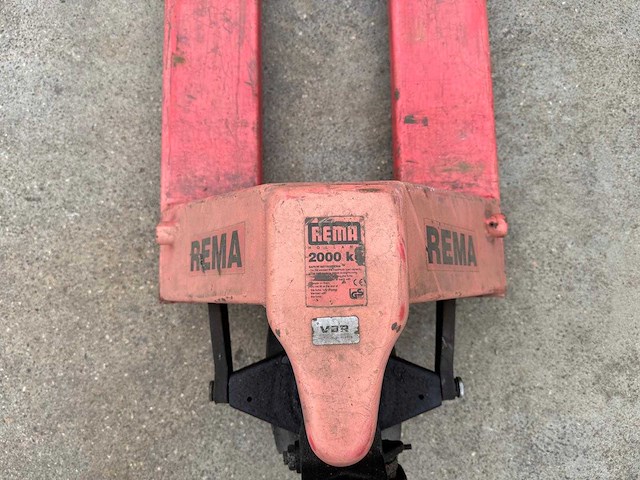 Hand hydraulische palletwagen 2t - afbeelding 2 van  2