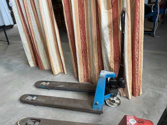 Hand hydraulische palletwagen (2x) - afbeelding 1 van  2