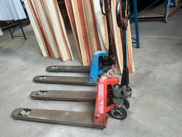 Hand hydraulische palletwagen (2x) - afbeelding 2 van  2
