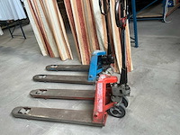 Hand hydraulische palletwagen (2x) - afbeelding 2 van  2