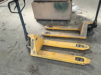 Hand hydraulische palletwagen (2x) - afbeelding 4 van  4