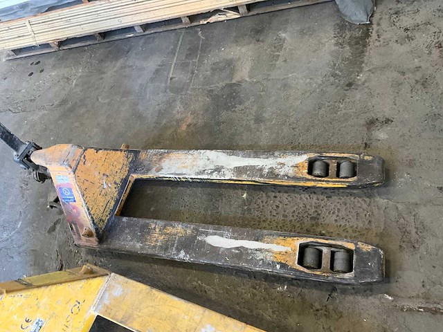 Hand hydraulische palletwagen (2x)aa - afbeelding 5 van  7