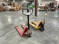 Hand hydraulische palletwagen (ter herstelling) (2x) - afbeelding 1 van  12