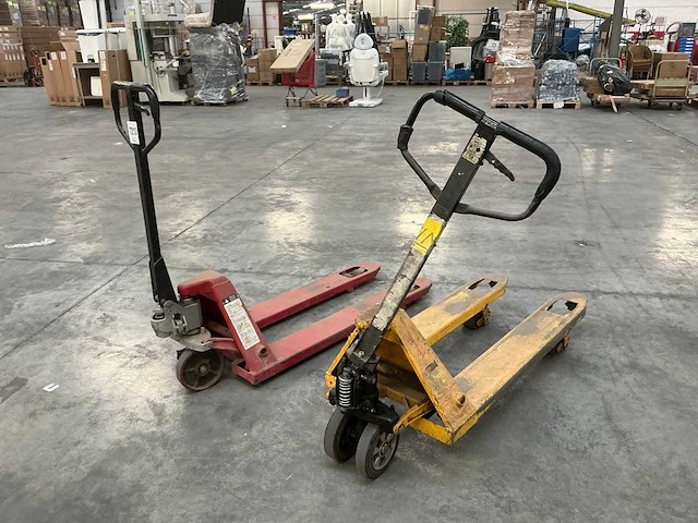Hand hydraulische palletwagen (ter herstelling) (2x) - afbeelding 5 van  12