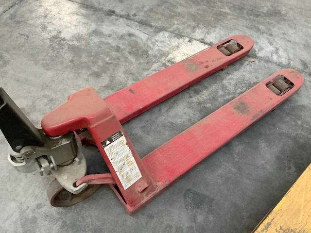 Hand hydraulische palletwagen (ter herstelling) (2x) - afbeelding 10 van  12