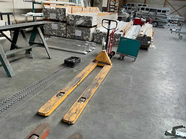 Hand hydraulische palletwagen - afbeelding 1 van  4