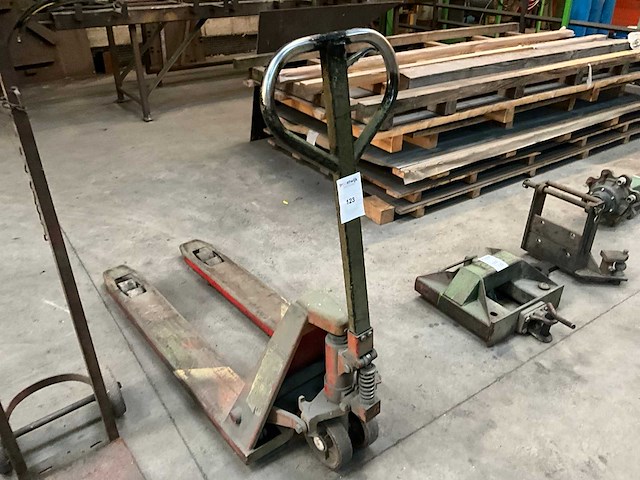 Hand hydraulische palletwagen - afbeelding 2 van  4