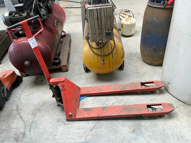 Hand hydraulische palletwagen - afbeelding 1 van  4