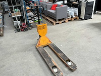 Hand hydraulische weegpalletwagen - afbeelding 4 van  5