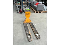 Hand hydraulische weegpalletwagen - afbeelding 1 van  2