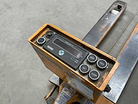 Hand hydraulische weegpalletwagen - afbeelding 2 van  2