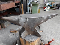 Handbediende plaatschaar mubea + aambeeld - afbeelding 7 van  9