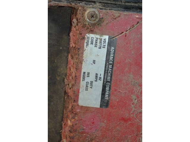 Handborstelmachine advance (4) - afbeelding 9 van  9