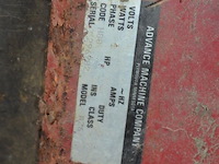 Handborstelmachine advance (4) - afbeelding 9 van  9