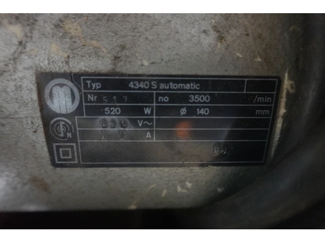 Handcirkelzaag metabo - afbeelding 3 van  3