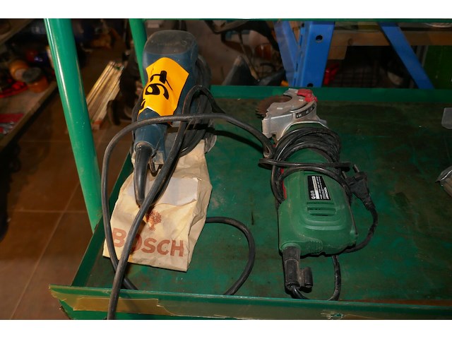 Handcirkelzaag topcraft elektrische palmschuurmachine bosch - afbeelding 1 van  4