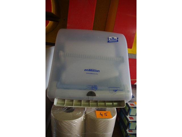 Handdoekdispenser met papier - afbeelding 2 van  2
